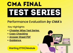 CMA Final Test Series (Chapter Wise Test Series)